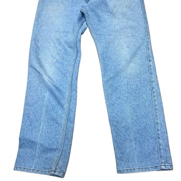 Vintage Levi’s Skoosh Baggy Jeans Western Light Wash 34x32 - Picture 4 of 11